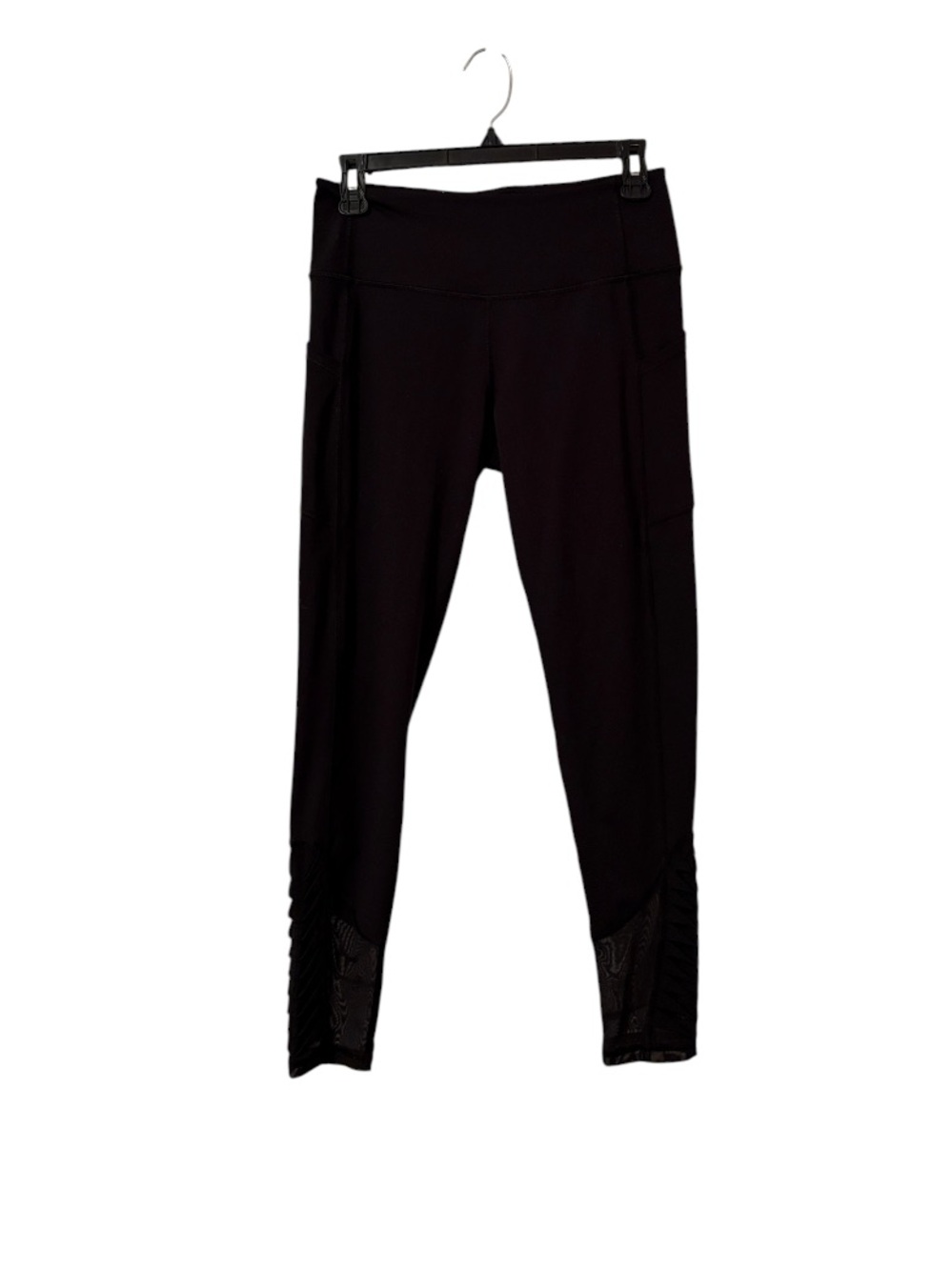 Victoria Secret Knockout Black Mesh Pocket Athletic Leggings